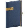 Notique Twill A5 týždenný 2026 modro-zlatý