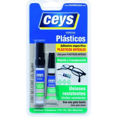 Ceys Special Plastik lepidlo na obtiažne plasty 3g+4ml od 5,52 € -  Heureka.sk