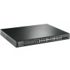 TP-LINK Omada 28-Port PoE+ Gigabit L2+ Managed Switch with 4 SFP Slots PORT: 24× Gigabit PoE+ Ports, 4× Gigabit SFP Slots, RJ45/ SG3428MP