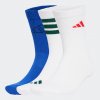 ADIDAS ponožky 3 páry biele modré 37-39