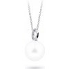 Cutie Jewellery prívesok z bieleho zlata s pravou perlou Z3029 40 C4 X 2