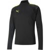 Tričko s dlhým rukávom Puma teamLIGA 1/4 Zip Top 657236-040 Veľkosť S