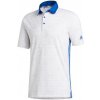 Pánske golfové tričko Adidas Ultimate 365 S Bielá/Modrá