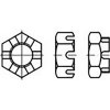 TOOLCRAFT TO-9985677 matice korunkové M32 DIN 937 ocel 10 ks; TO-9985677