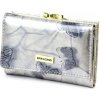 Gregorio BTS-117 krémová dámska lakovaná peňaženka 12 x 8,5 x 3 cm