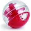 Beeztees Míček na pamlsky pro kočky plastový červený Twirly 5,5cm