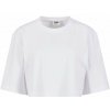 Dámske tričko Ladies Heavy Organic Oversized Cropped Tee - white L