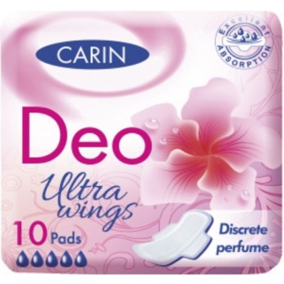 Carine Deo Ultra Wings vložky 10 ks