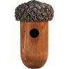 Esschert Design Vtáčia búdka Wooden, 25,5x14 cm, drevo, hnedá