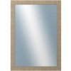 DANTIK - Zrkadlo v rámu, rozmer s rámom 50x70 cm z lišty Golf Champagne (2490)