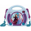 Lexibook Prenosný CD prehrávač Disney Frozen s 2 mikrofónmi