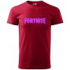 Sablio Tričko s potlačou Fortnite Pink - červené S