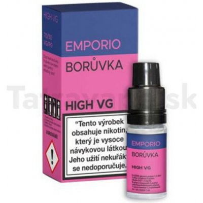 Emporio Čučoriedka HIGH VG 10 ml 3 mg