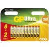 GP Ultra Alkaline baterie LR03 (AAA, mikrotužka) 1,5V 8+2ks Extra