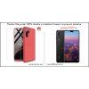 Púzdro Roybens 360 Full Body pre Huawei + tvrdené sklo - Červené pre Huawei: P20 Pro
