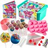 Silikónová forma na lízanky a sušienky CAKE POPS + tyčinky