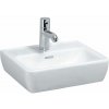 Umývadielko Laufen PRO 45x34x11,5 cm, s otvorom pre batériu, LCC biela