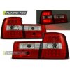 Tuning-tec Zadné LED svetlá ČERVENÉ BIELE pasuje na BMW E34 02.88-12.95 SEDAN