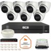 BCS Line 7x IP CCTV kamera BCS-L-EIP14FSR3-AI1 DVR s 1TB HDD