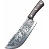 IZMAEL Kuchynský sekáčik Large Tiger Hnedá/Typ3 18.5 cm