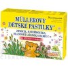 Dr. Müller Müllerove detské pastilky so šťavou z jahôd s vitamínom C 36 pastiliek