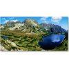Foto obraz akrylové sklo Údolie v horách 100x50 cm