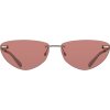 Štýlové Dámske Slnečné Okuliare CALVIN KLEIN Ružová Farba: ružová, Velkost: UNI