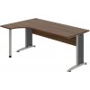 OFFICE PRO s.r.o. HOBIS kancelársky stôl pracovný tvarový, ergo pravý - CE 1800 P, orech