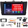 Autorádio DVRMEDIA TOYOTA AVENSIS T27 Android AUTO/CarPlay / 4GB+64GB 2-DIN