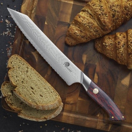 DELLINGER kuchařský Kiritsuke nůž na pečivo Volcano 210 mm
