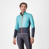 CASTELLI Cyklistická zateplená bunda - UNLIMITED - svetlo modrá M