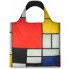 Nákupná taška LOQI Museum, Mondrian - Composition with Red Yellow Blue and Black