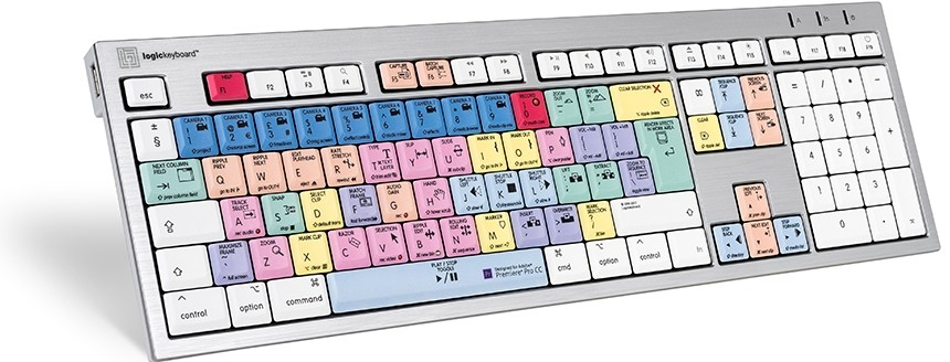 Logickeyboard Adobe Premiere Pro keyboard :Premiere Pro CC ALBA (Mac)