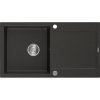 Mexen Leo - drez granitový 90x50cm, 1-komorový, čierna-zlatá, 6501901010-75