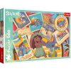 TREFL Puzzle Lilo&Stitch: Razítka 500 dílků
