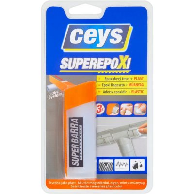 Ceys Super epoxi - správkový epoxidový tmel na plast 47g