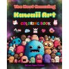 The Most Amazing Kawaii Art Coloring Book - Over 50 Cute and Fun Kawaii Designs for Kids and Adults (Japan Editions)(Brožovaná)