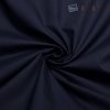 Bio bavlnený popelín temno modrý 1 m