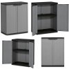 KIS JOLLY LOW CABINET DARK GREY