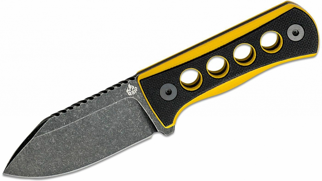 QSP Knife QS141-A2 Canary 6,4 cm
