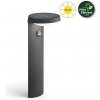 Philips 8719514476936 Tyla solárny exteriérový stĺpik LED so senzorom 1,2W 255lm/55lm 3000K antracit