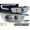 Tuning-tec SVETLOMETY TUBE SEQ LED CHROME pasuje na VW SCIROCCO 08-04.14