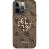 Guess 4G Metal Logo kryt pre iPhone 13 Pro Max - hnedý GUHCP13X4GMGBR - možnosť vrátiť tovar ZADARMO do 30tich dní