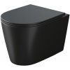 Lotosan MUSA Lotoflush závesné WC, čierna matná 36 x 36 x 48 cm čierna matná LKW2217B