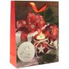 MAKRO - Darčeková taška vianočná 25,5x33x10cm