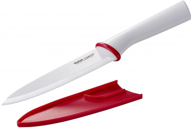 Tefal Ingenio veľký biely keramický nôž chef 16 cm K1530214