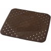 Ridder Platfus Protišmyková podložka do sprchy 54 × 54 cm, hnedá