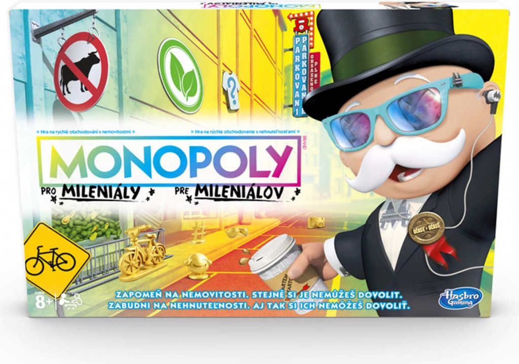 Hasbro Monopoly pro mileniály