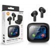 Bluetooth sluchátka Aligator Pods LCD + ANC, černá TWS07