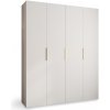 Wilsondo Šatníková skriňa Como 4 200x246x50 - biela